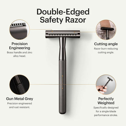 Shavenator™ Premium Safety Razor