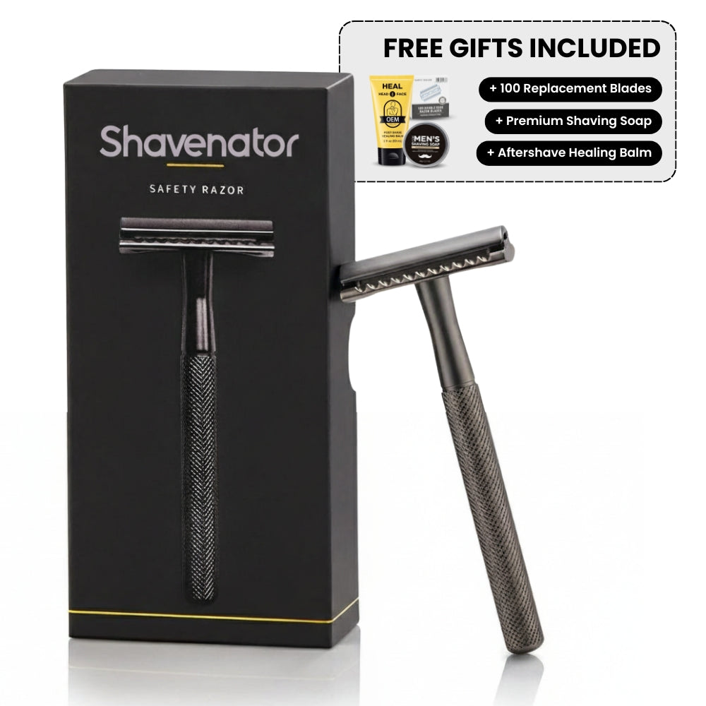 Shavenator™ Premium Safety Razor