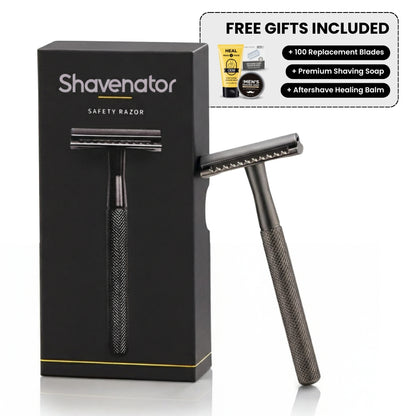 Shavenator™ Premium Safety Razor
